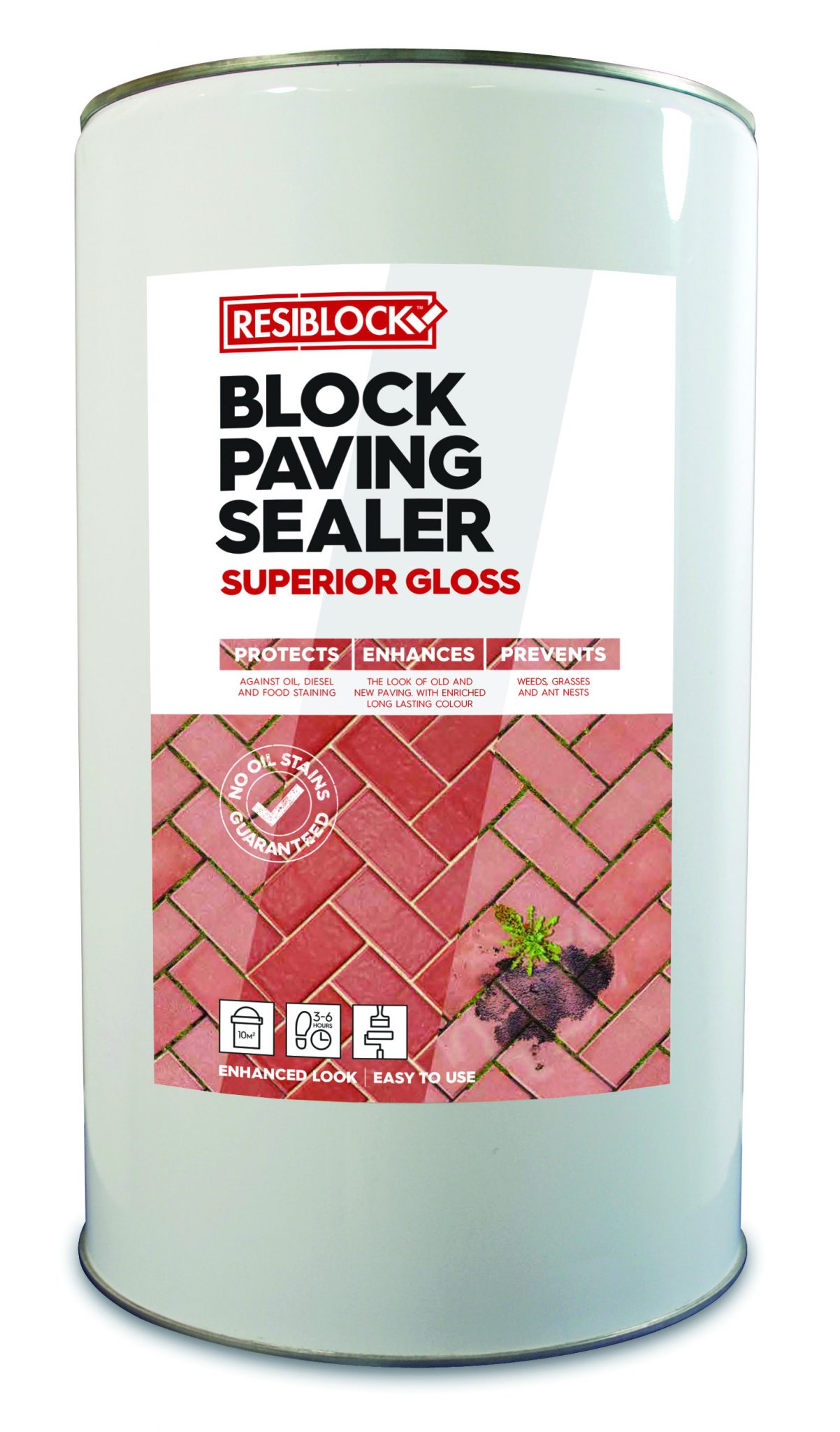 Resiblock Superior Gloss Resiblock Gloss Driveway Sealer