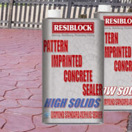 Pattern Imprinted Concrete Sealer Application Tips