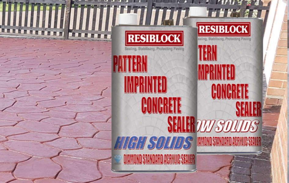 Pattern Imprinted Concrete Sealer Application Tips